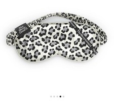 Pure Silk Sleep Mask [100% 6A Mulberry Silk, 22 Momme] - Leopard Prin