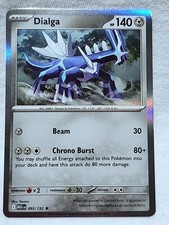 Dialga 095/132 Holo Rare Scarlet & Violet: Megavolt Eruption