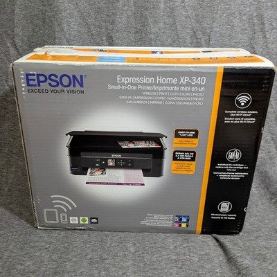 Epson Expression Home XP-340 Wireless Ink-Jet All-In-One Printer - Sold As Is