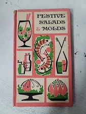 Festive Salads & Molds~Peter Pauper Press 1966 HCDJ Vintage Cookbook Evelyn Loeb