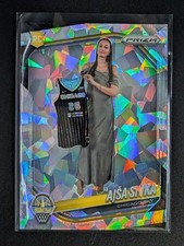 2025 PANINI WNBA PRIZM AJSA SIVKA #85 ICE ROOKIE CARD RC CHICAGO SKY
