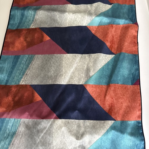West Elm Abstract Geoscape Pillow Cover 14x26 - Picture 4 of 7