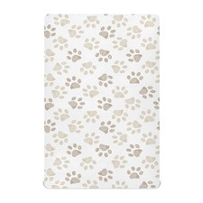 KICPOAY Dog Puppy Footprints Fitted Crib Sheets 52 x 28 inch, Multi 9