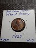 Rainbow Toned Colors Wheat Penny 1925 W-5 Philadelphia Lincoln Wheat