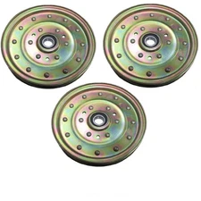 Qty 3: Flat Idler Pulley Fits Husqvarna Replaces 126-7685