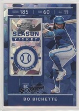 2020 Panini Chronicles Contenders Optic Blue Ice Prizm 72/99 Bo Bichette #1 0m4q