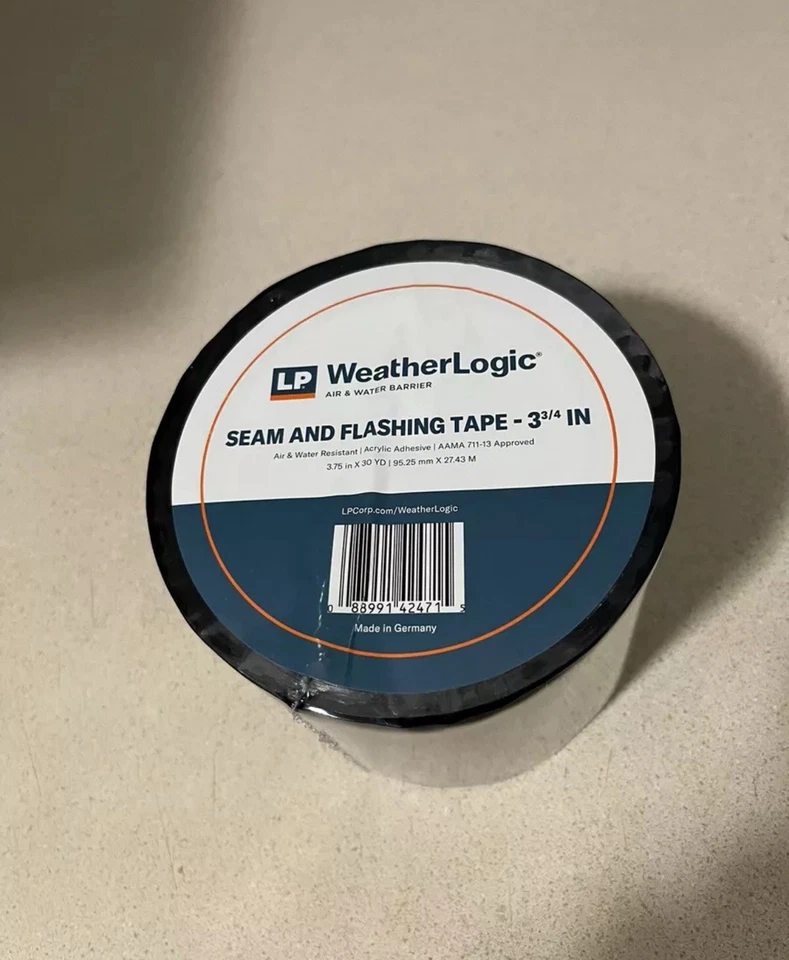 LP WeatherLogic Seam & Flashing Tape 3 3/4 Inch Tape (12 Rolls) - Image 2 of 2