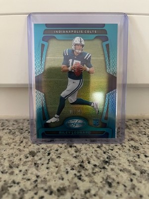 Panini Certified 2025 NFL Riley Leonard RC Mirror Teal /75 #No.137