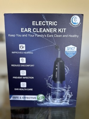 Electric Ear Wax Removal Tool,Water Powered Ear Cleaner, Ear Cleaning Kit