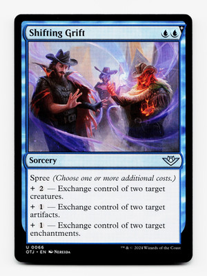 Shifting Grift [Outlaws of Thunder Junction] MTG Magic NM/M  