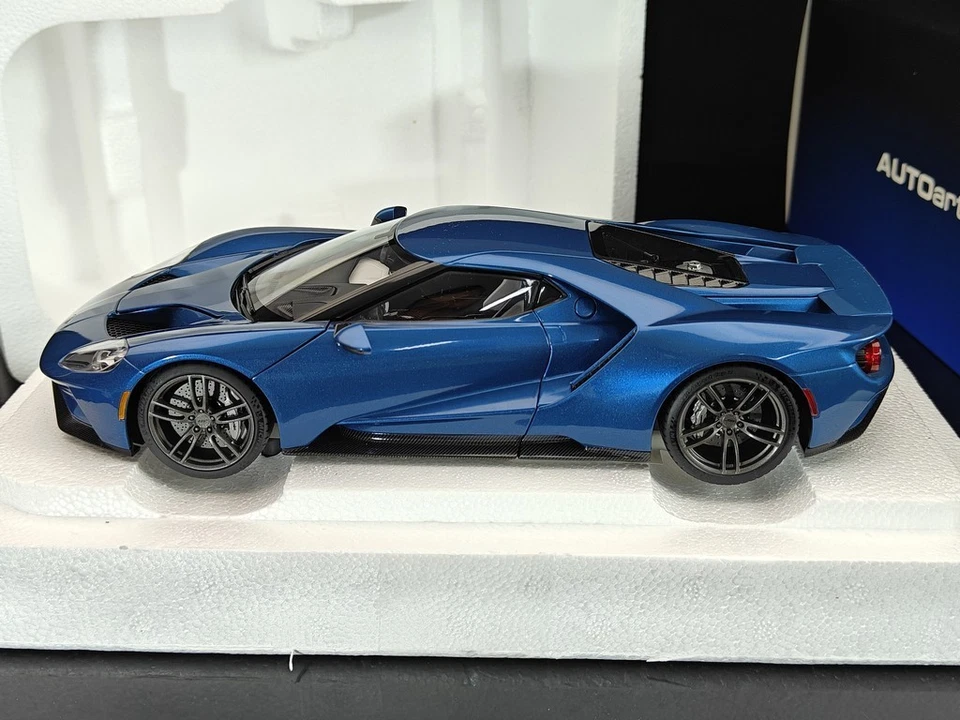 Autoart Ford GT blue 1:18 MY17 72942 - Imagen 3 de 4