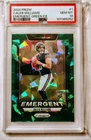 2024 Panini Prizm - Emergent Caleb Williams #1 Green Ice Prizm (RC)