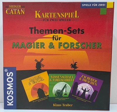 Die Siedler von Catan Kartenspiel Themen-Sets Magier & Forscher Erweiterung OVP - Bild 1 von 4