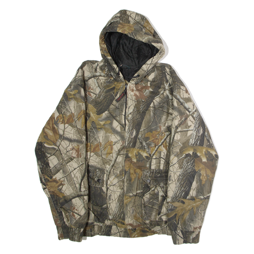OUTFITTERS RIDGE Realtree Hardwood Camo Hunting Mens Jacket Beige ...
