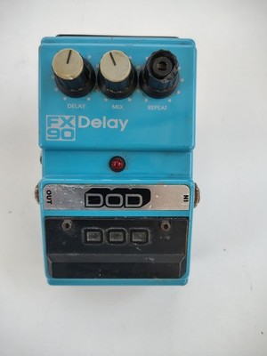 Vintage DOD FX90 Delay Pedal   Made in USA    Missing 2 Screws -new battery door