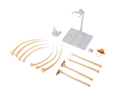 S.H.Figuarts OP ONE PIECE Luffy Adventure Gomu Gomu Option parts set 145mm