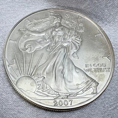 2007 1oz .999 fine silver American Silver Eagle ASE [H15]