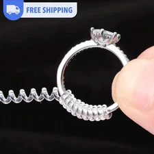4/8x Invisible Ring Size Adjuster Set – Spacer Ring Guard Reducer for Loose Ring