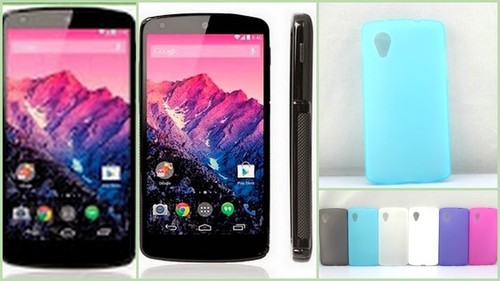 Case Tasche für LG Google Nexus 5 D821 820 Handy Schutz hülle Cover Schale Folie - Picture 3 of 5