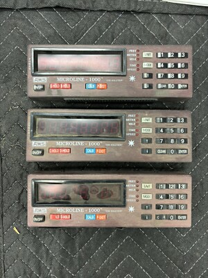 AMS Microline 1000 Distance Measuring Instrument - Lot of 3