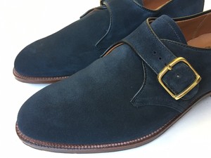 alden blue suede