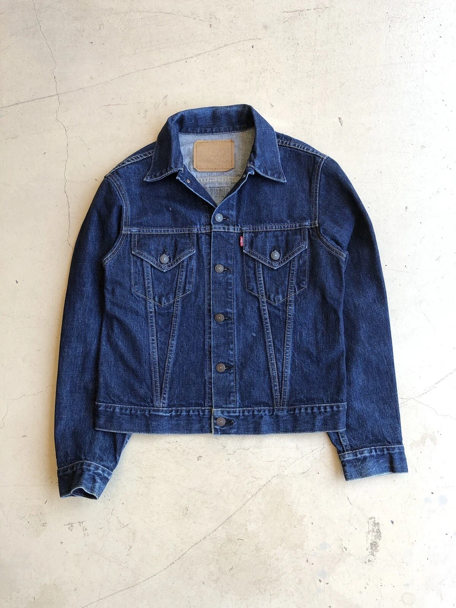 Vintage Levi’s big E denim jacket type 3 dark blue japan size M