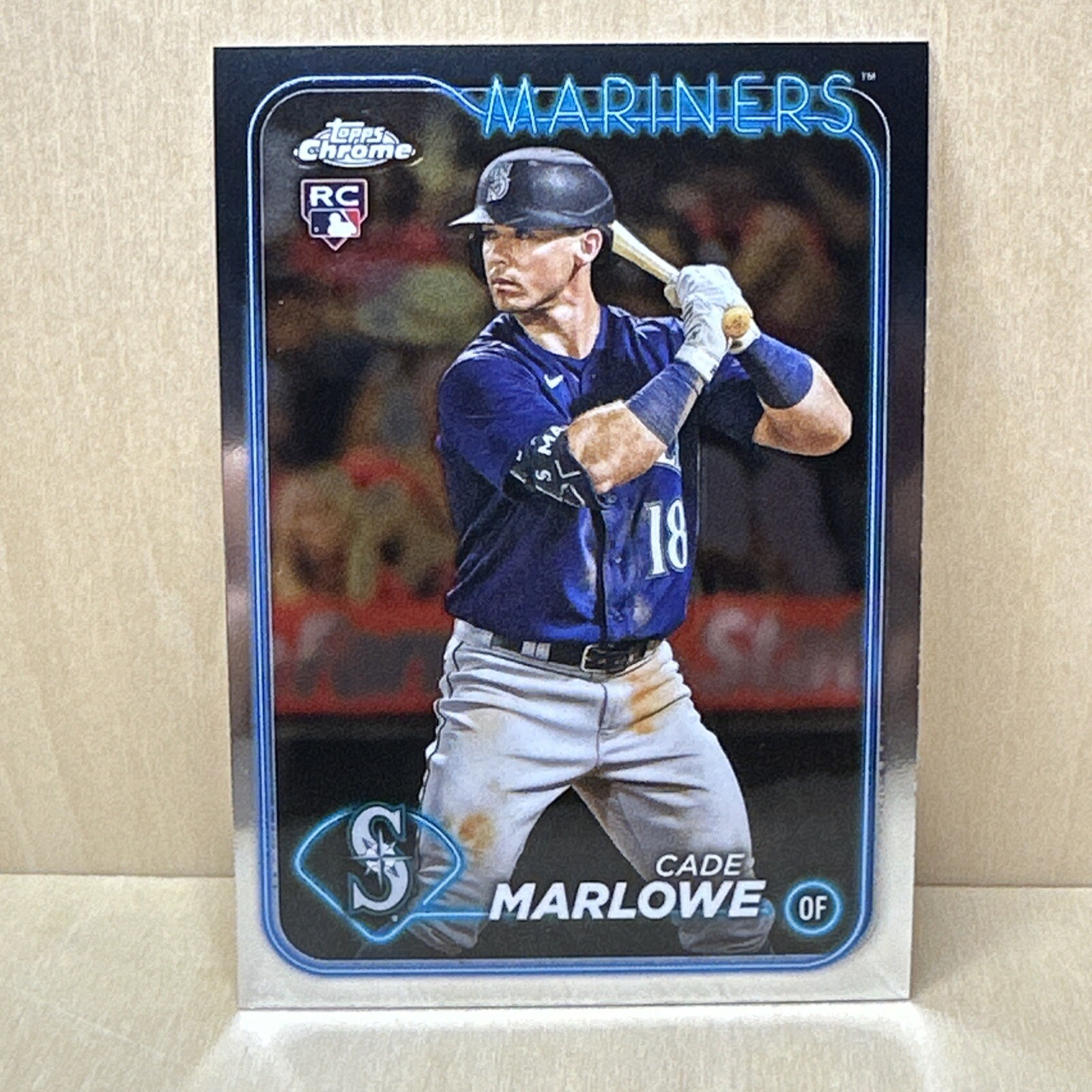 2024 Topps Chrome Cade Marlowe #266 Seattle Mariners RC