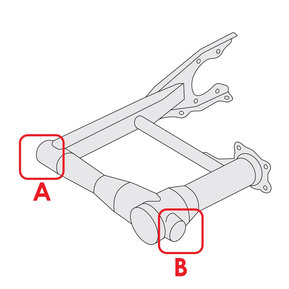 Cojinete de brazo oscilante para Honda Foreman Rubicon 500 TRX500 4x4 2007-2009 2011-2014 Foto 3 de 4