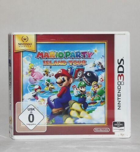 Mario Party: Island Tour (Nintendo 3DS, 2013-2014) Ohne Handbuch - Afbeelding 1 van 3