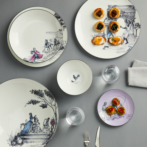 Four WEDGWOOD SHEILA BRIDGES 4 PIECE PLACE SETTINGS New - Picture 6 of 7