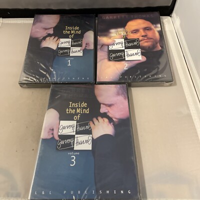 Inside The Mind Of Garrett Thomas 3 DVD Set Volume 1 2 3 NEW SEALED 