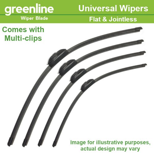 Greenline Universal Wiper Blade 12 inch (300mm) Flat Jointless GJ12