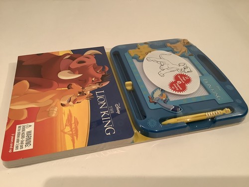 DISNEY THE LION KING MAGNETIC DRAWING KIT WITH 22 PAGE STORYBOOK -NEW & SEALED- - Picture 4 of 4