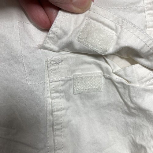 NOIZ Shorts Herren 50 weiß Cargo mit Gürtel 12 Zoll Schrittlänge lange Linie NEU - FLECKEN - Bild 13 von 21
