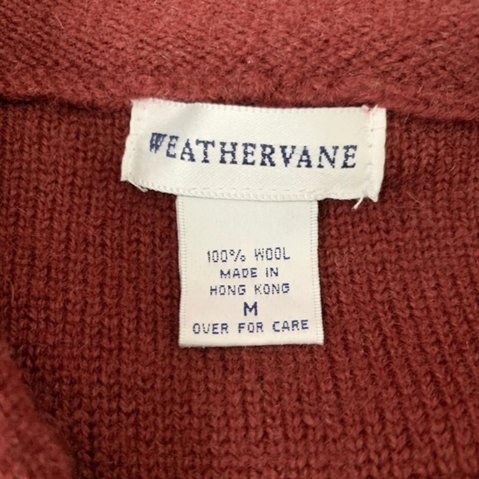 Vintage Weathervane Button Down Collared Maroon C… - image 8