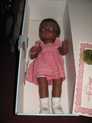 Effanbee-Black Patsy-Girl-14"-Vinyl-Exclusive Edition-FB4100