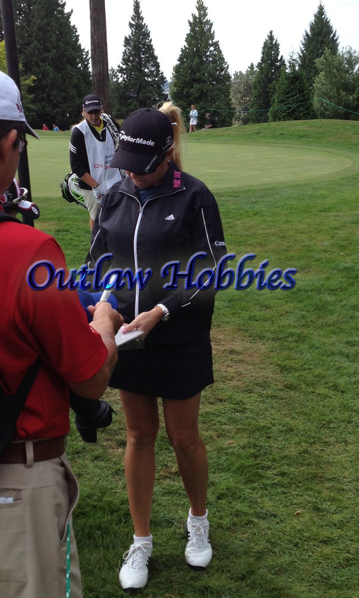 Sexy Swimsuit LPGA Natalie Gulbis Autographed Signed 8x10 Golf