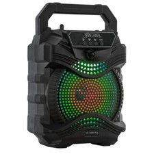 Portable Karaoke Speaker Santana Mumbo 6.5 Bluetooth Color LEDs New in Box 