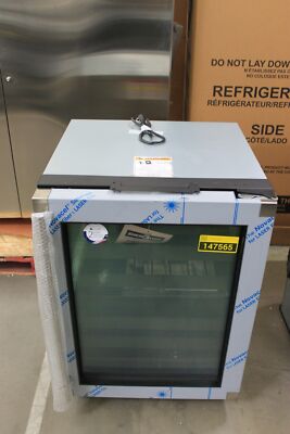 U-Line U2224ZWCS00B 24'' Stainless Dual-Zone Wine Storage NOB #147565 MPA