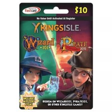 KingsIsle $10 Digital Prepaid Card Wizard101 Kroger Card / Pet Jewel Code