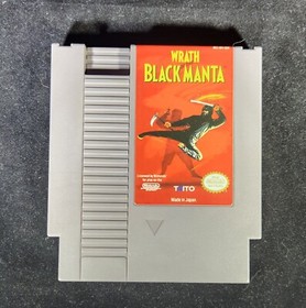 Wrath of The Black Manta (1990) - NES Nintendo Entertainment System - TESTED