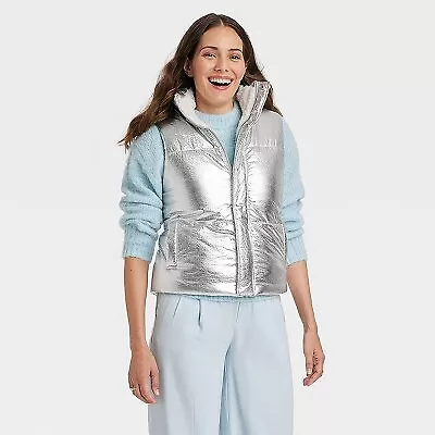 Silver lining store puffer vest