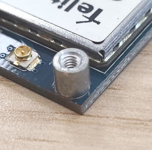 1400pcs Solderable SMD/SMT standoff board spacer M2 D=4mm H=4mm SMTSOB WA-SMSI - Picture 2 of 6