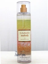 BATH & BODY WORKS SUMMER MELODY FRAGRANCE BODY MIST SPRAY 8 FL OZ