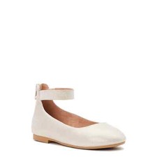 Wonder Nation Ballet Flats Shoes with Ankle Strap Girl Polyurethane, Size 1