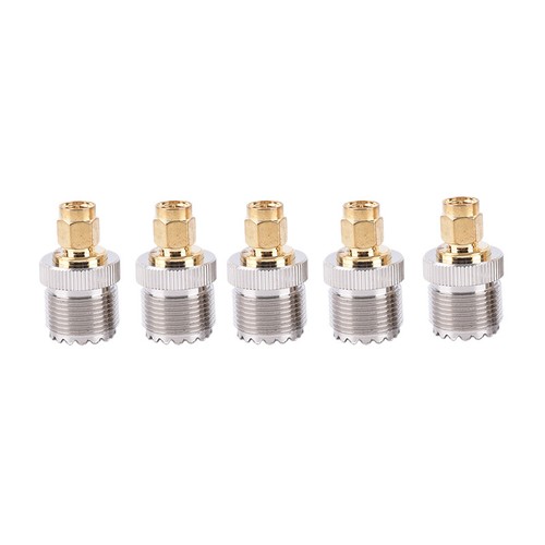 SMA Male Plug to UHF PL259 SO239 Female RF Connector AdapterCableJACU_RZ JW