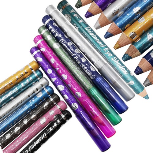Lidschattenstift Matte Perlglanz-Lidschattenstifte Wasserfeste Highlight- → - Bild 8 von 23