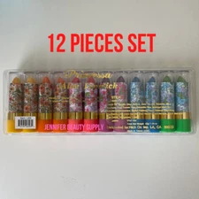12 PC PRINCESSA MOOD LIPSTICK W/ALOE LONG LASTING MAGIC COLOR CHANGING  24 HOUR