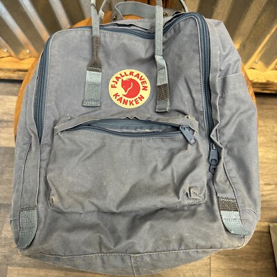 FJALLRAVEN KANKEN Unisex Backpack Model 23510 Slate Blue With