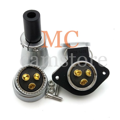 WEIPU WS28 50A 3Pin Waterproof Electrical Wire Connector,Aviation Plug Socket - Afbeelding 4 van 6